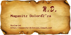 Magasitz Doloróza névjegykártya